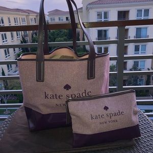 Kate spade New York compartment tote